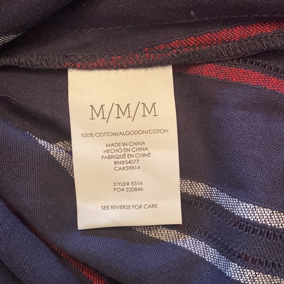 CABI Blouse Size Medium Puff Sleeves - Picture 7 of 8